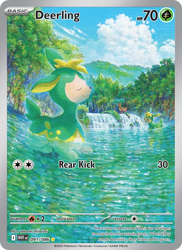 Deerling — SV: White Flare #091/086