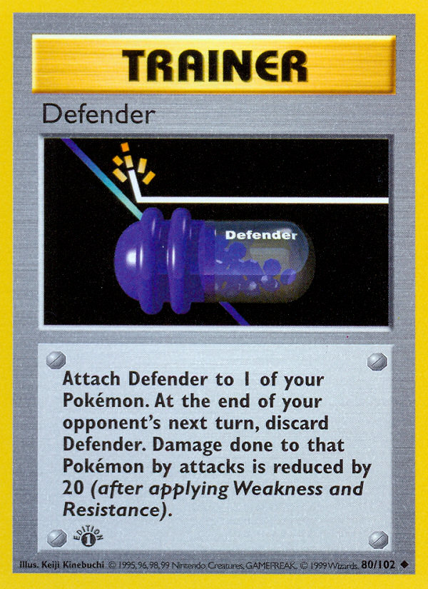 Defender — Base Set (Shadowless) #080/102