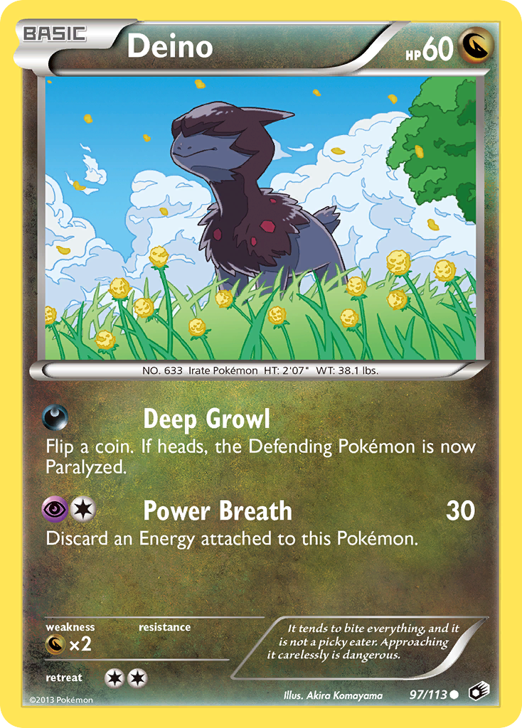 Deino — Legendary Treasures #97/113