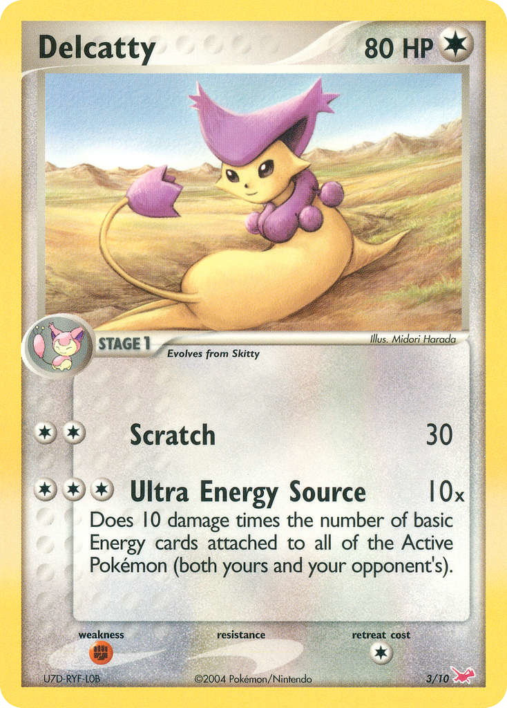 Delcatty — EX Trainer Kit 1: Latias & Latios #3/10
