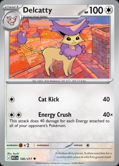 Delcatty (Love Ball)