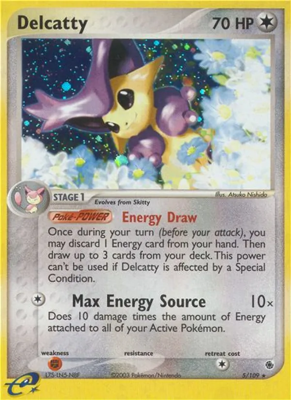 Delcatty — Ruby and Sapphire #5/109