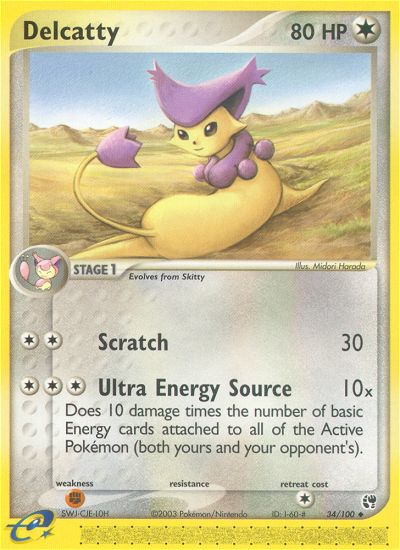 Delcatty — Sandstorm #34/100