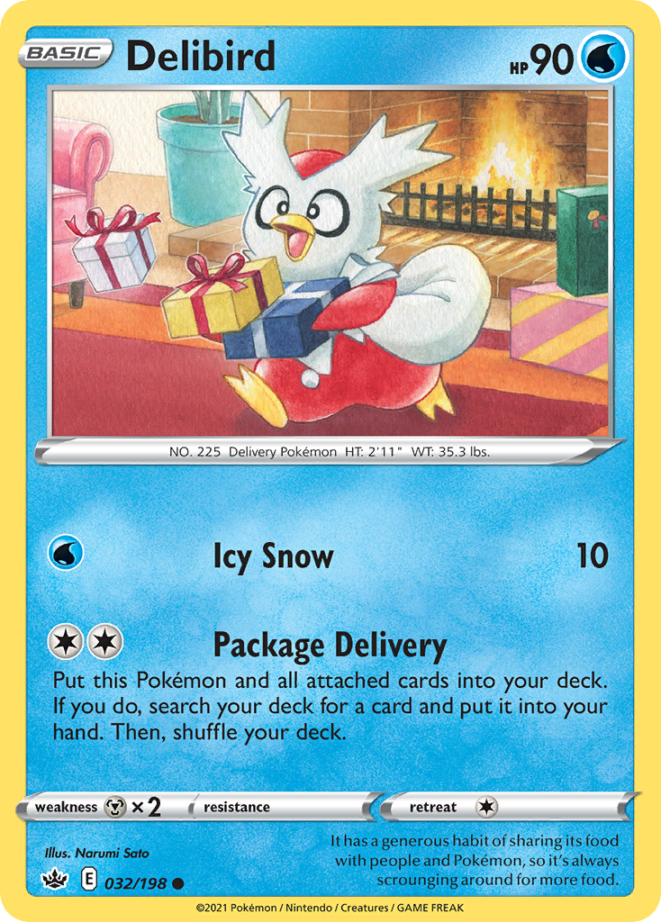 Delibird — Miscellaneous Cards & Products #032/198