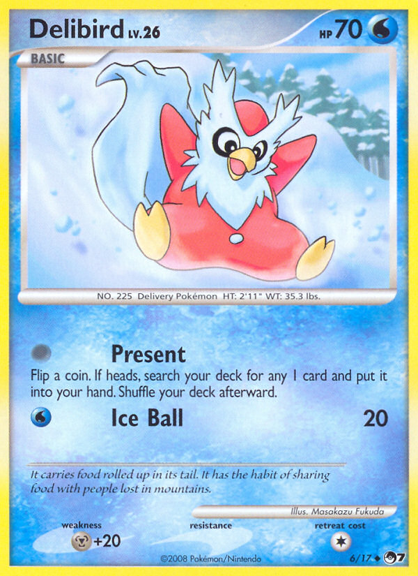 Delibird — POP Series 7 #006/017