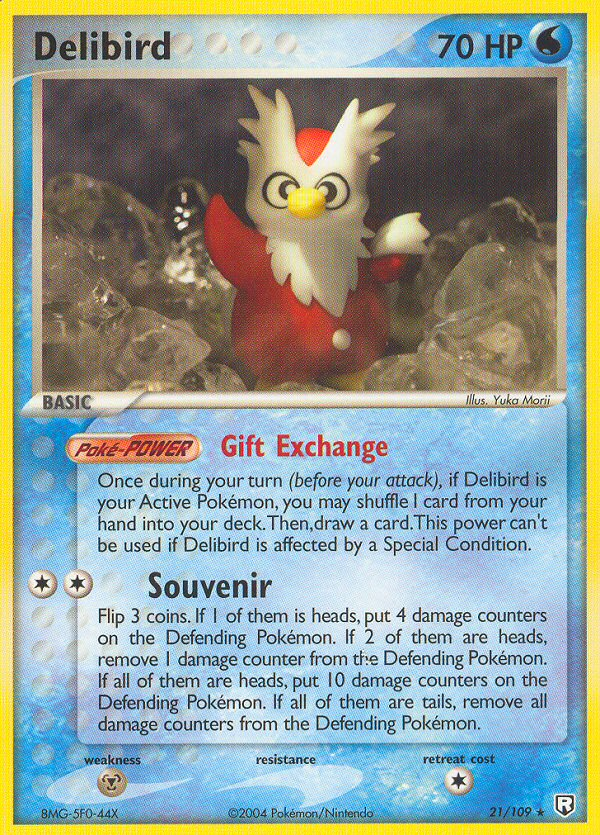Delibird — Team Rocket Returns #21/109