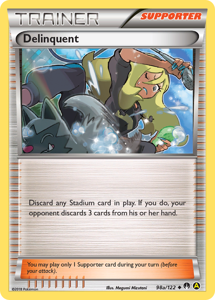 Delinquent — Alternate Art Promos #098a/122