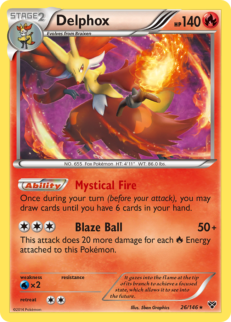 Delphox — Deck Exclusives #026/146