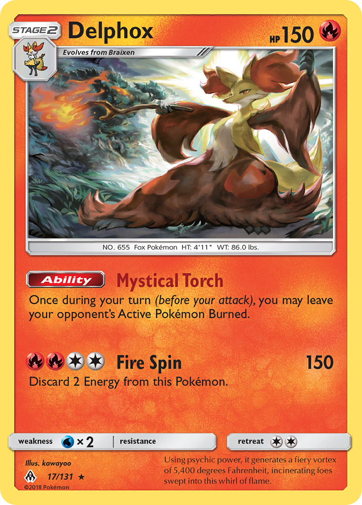 Delphox — SM - Forbidden Light #17/131