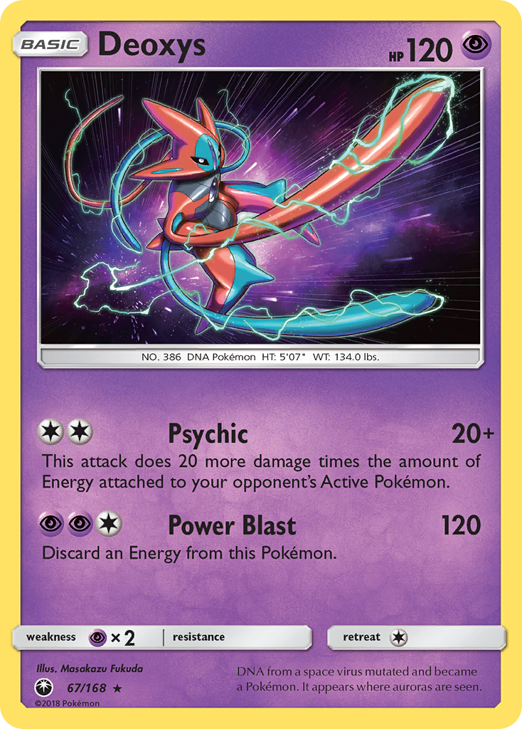Deoxys (67) — SM - Celestial Storm #67/168