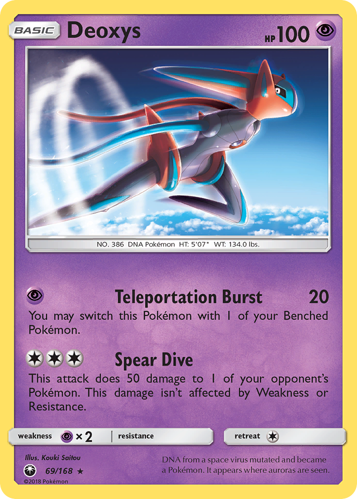 Deoxys (69) — SM - Celestial Storm #69/168