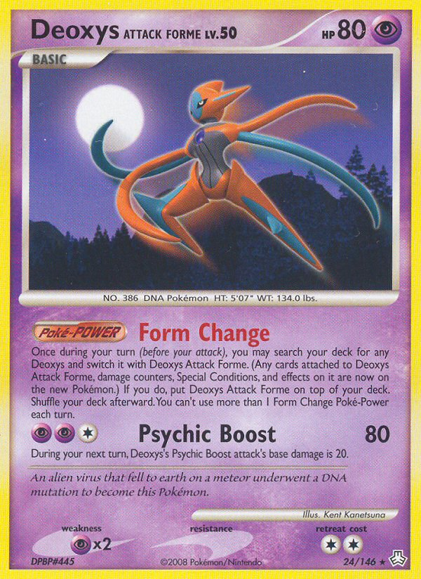Deoxys Attack Forme — Legends Awakened #24/146