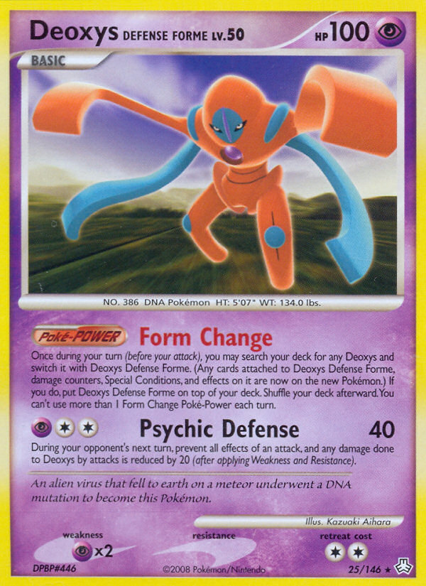 Deoxys Defense Forme — Legends Awakened #25/146