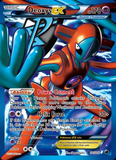 Deoxys EX (Team Plasma) (Full Art)