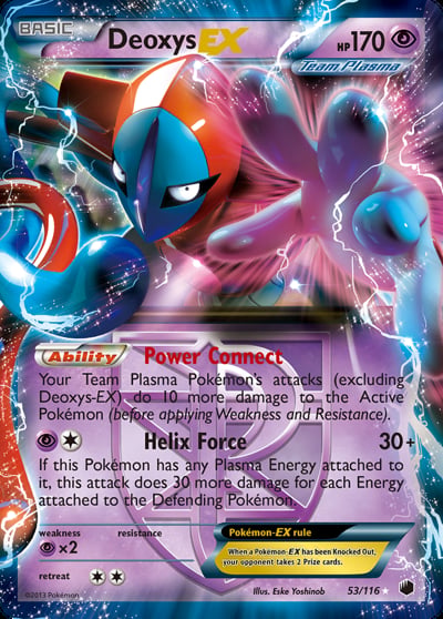 Deoxys EX (Team Plasma)
