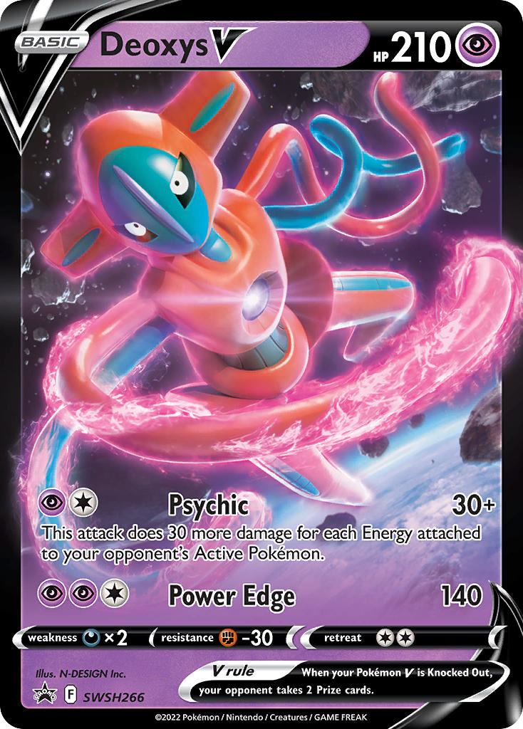 Deoxys V — SWSH: Sword & Shield Promo Cards #SWSH266