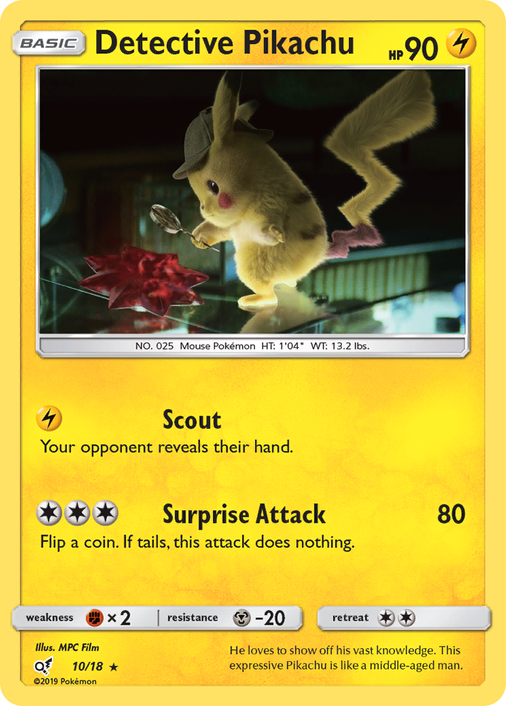 Detective Pikachu — Detective Pikachu #10/18