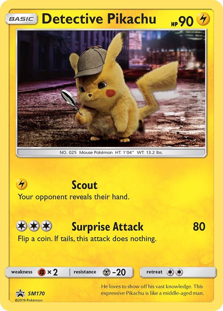 Detective Pikachu — SM Promos #SM170