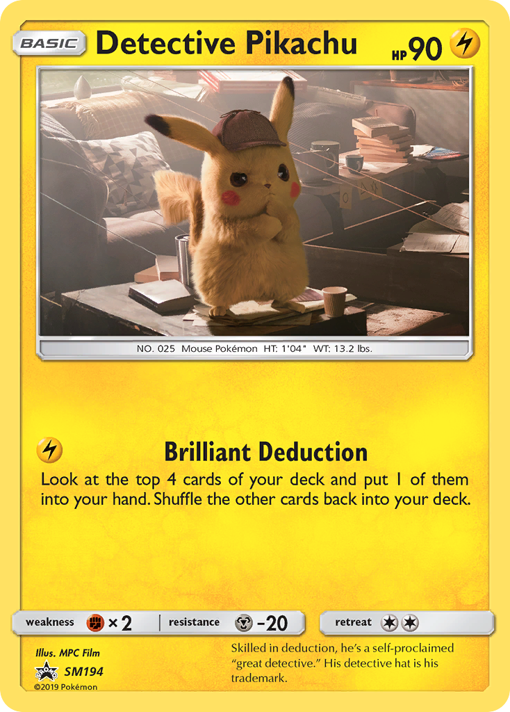 Detective Pikachu — SM Promos #SM194