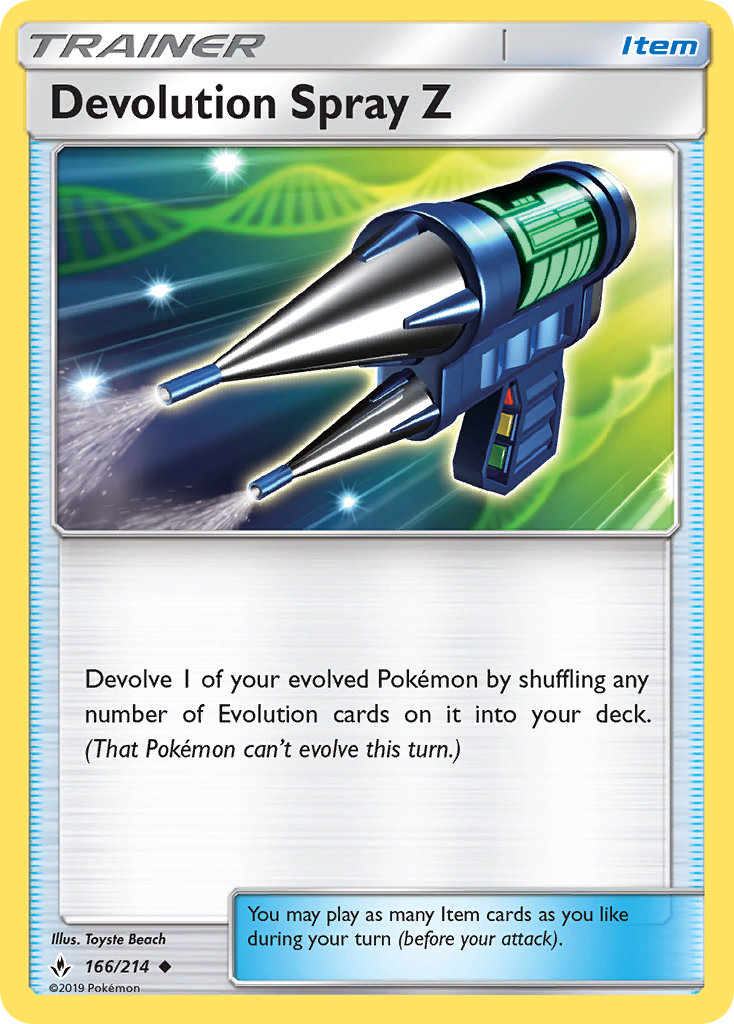 Devolution Spray Z — SM - Unbroken Bonds #166/214