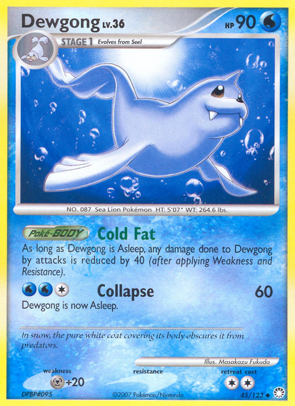 Dewgong — Mysterious Treasures #45/123
