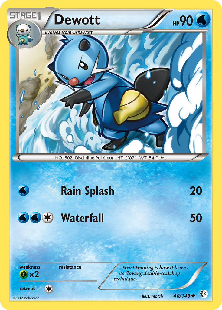 Dewott — Boundaries Crossed #40/149