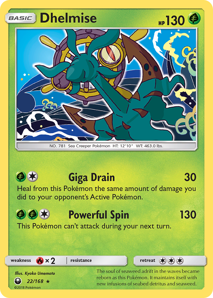 Dhelmise — SM - Celestial Storm #22/168