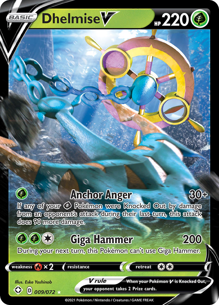 Dhelmise V — Shining Fates #009/072