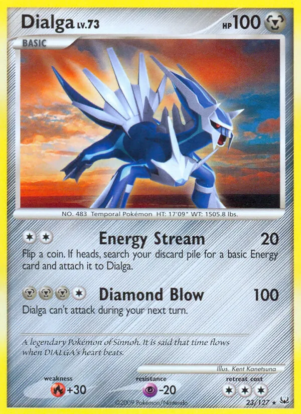 Dialga (23) — Platinum #23/127