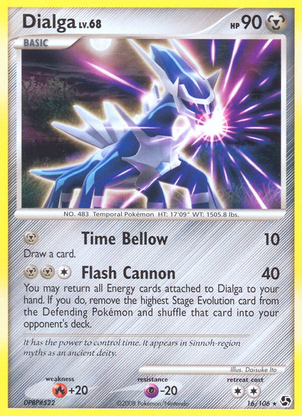 Dialga — Burger King Promos #016/106