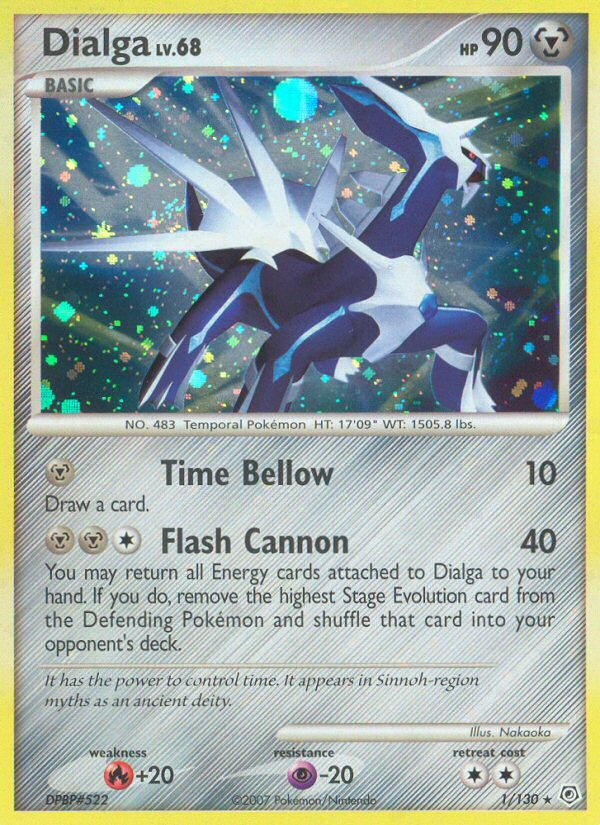 Dialga — Diamond and Pearl #1/130