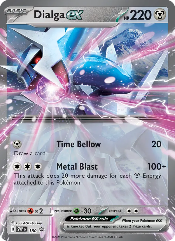 Dialga ex — SV: Scarlet & Violet Promo Cards #180