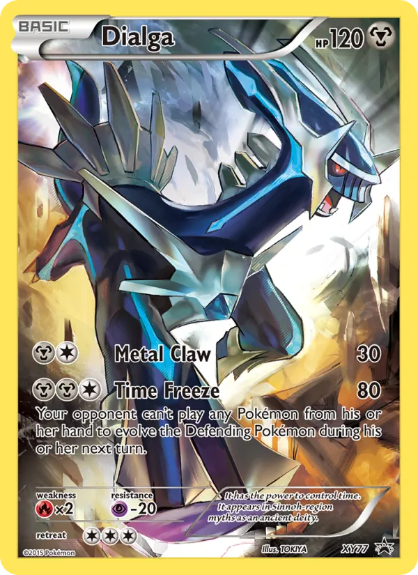 Dialga (Full Art Promo) — XY Promos #XY77