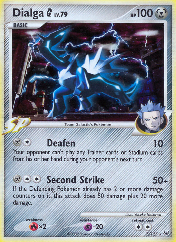 Dialga G — League & Championship Cards #007/127