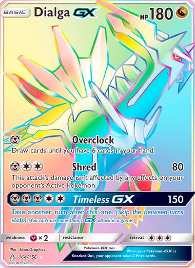 Dialga GX (Secret Rare)