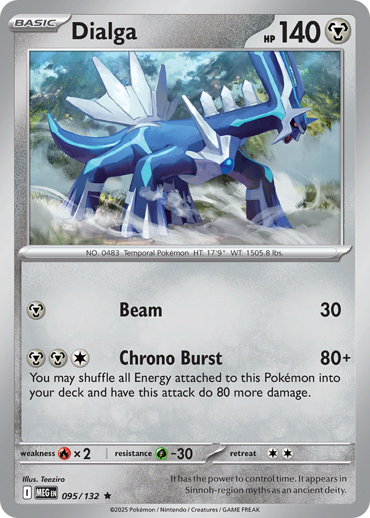 Dialga — ME01: Mega Evolution #095/132