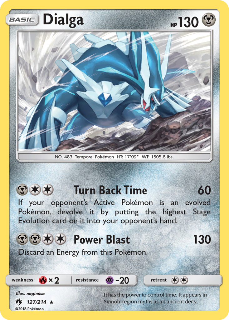 Dialga — SM - Lost Thunder #127/214