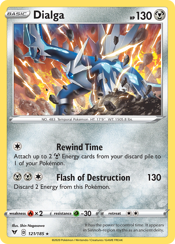 Dialga — SWSH04: Vivid Voltage #121/185