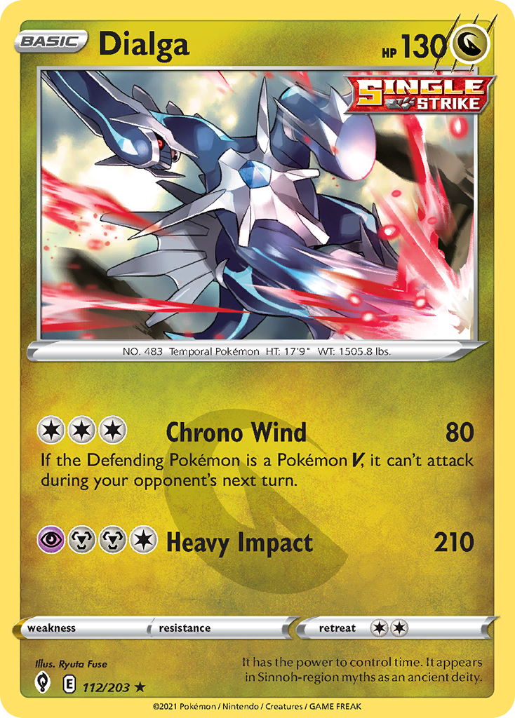 Dialga — SWSH07: Evolving Skies #112/203