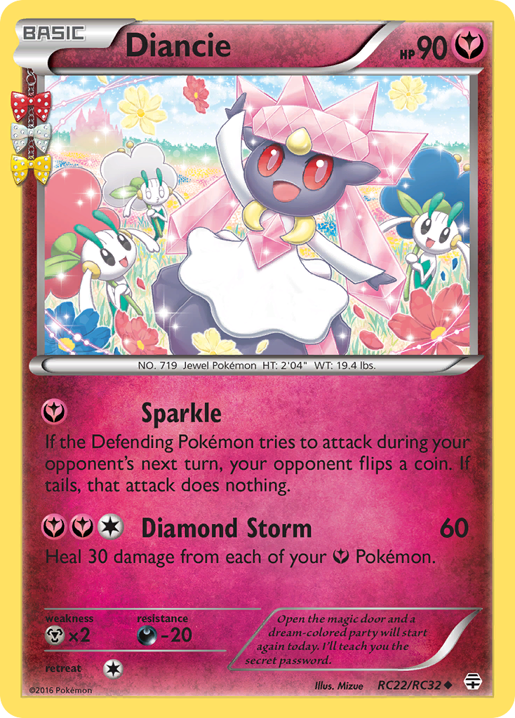 Diancie — Generations: Radiant Collection #RC22/RC32