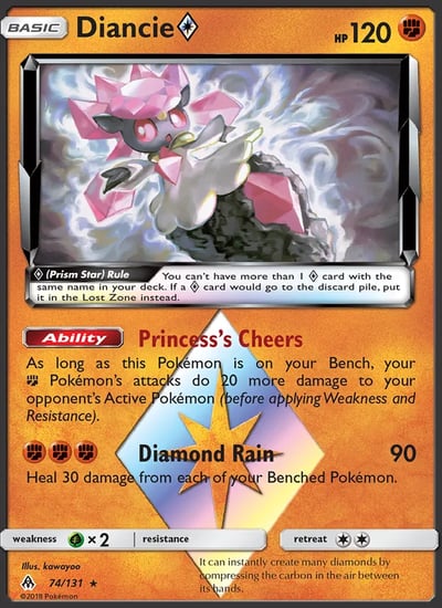 Diancie Prism Star