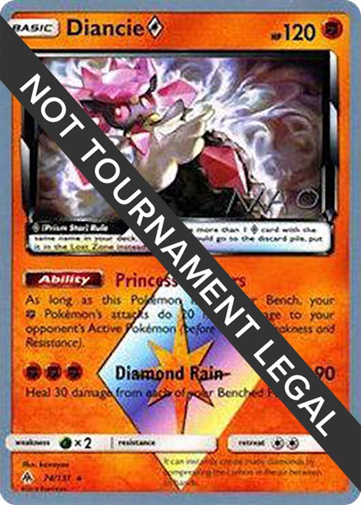 Diancie Prism Star — World Championship Decks #74/131