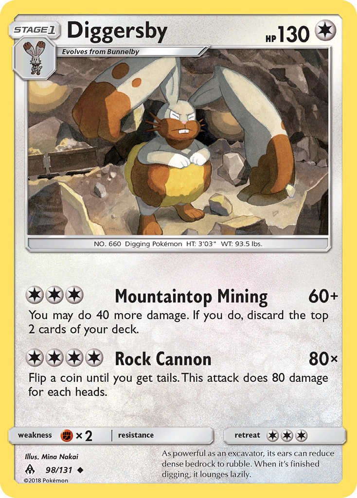 Diggersby — SM - Forbidden Light #98/131