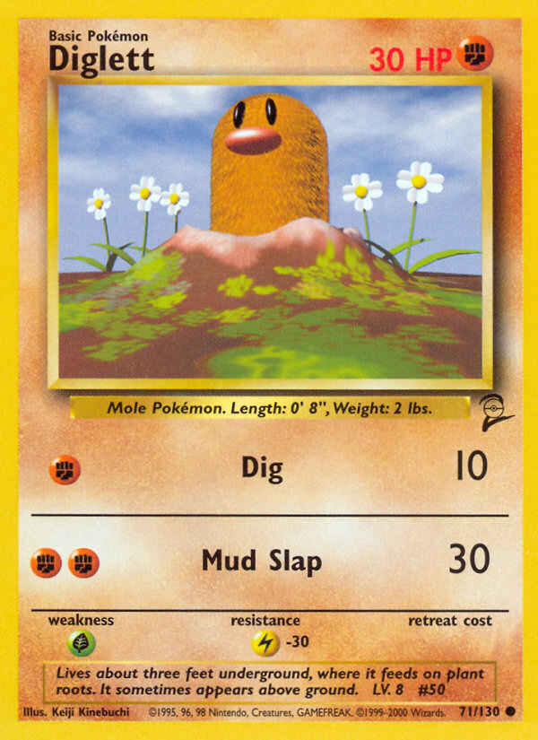Diglett — Base Set 2 #071/130