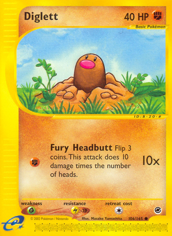Diglett — Expedition #106/165