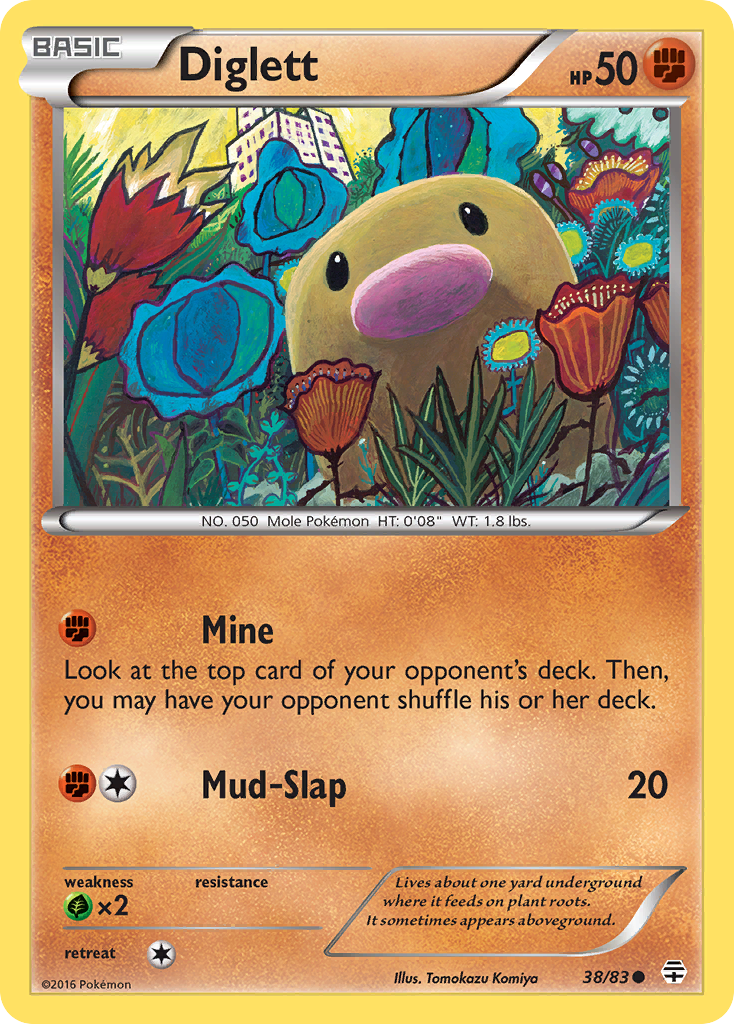 Diglett — Generations #38/83