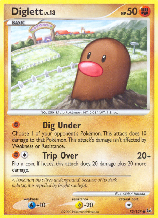 Diglett — Platinum #72/127