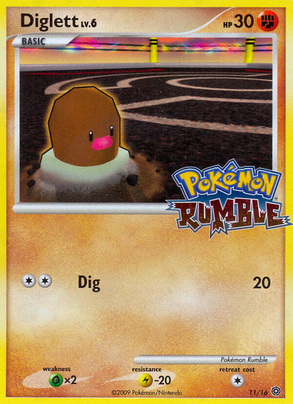 Diglett — Rumble #11