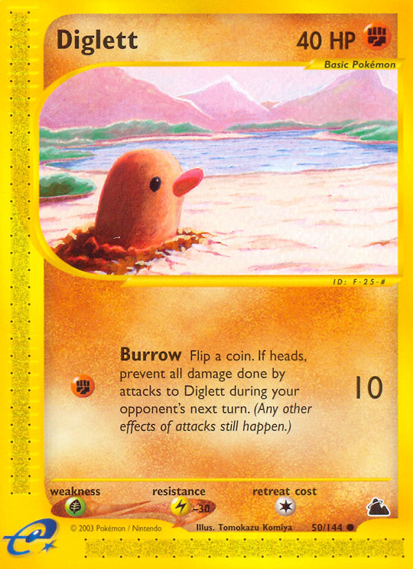Diglett — Skyridge #050/144