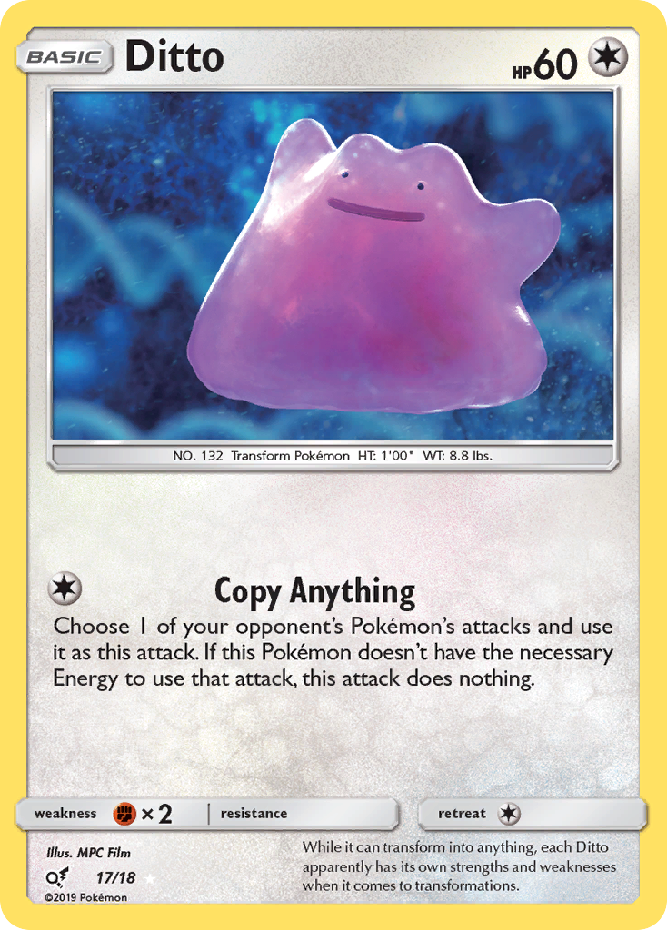 Ditto — Detective Pikachu #17/18